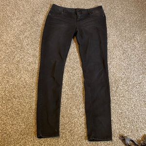 Maurices black skinny jeans Large Reg